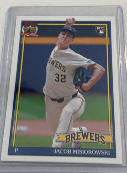 2026 Topps Series 1 1991 Topps #T91-74 Jacob Misiorowski — front