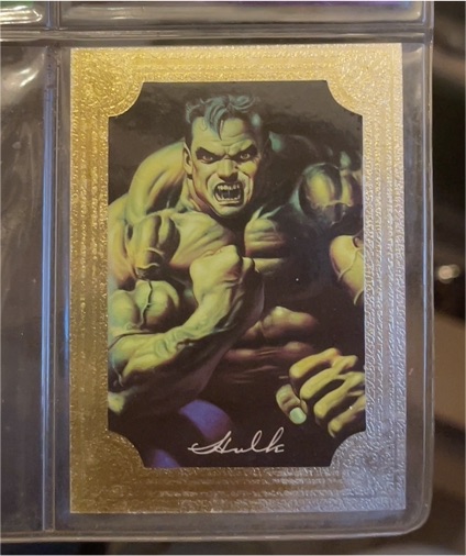 1992 Marvel Masterpieces #93 Hulk Joe Jusko — front