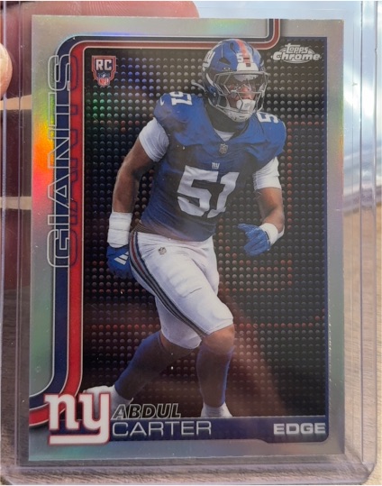 2025 Topps Chrome #350 Abdul Carter — front