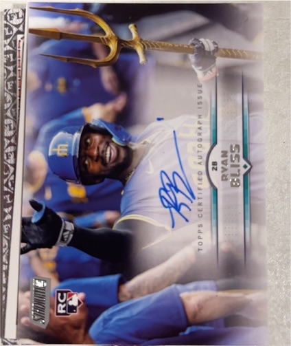 2025 Topps Stadium Club #SCBA-RB Ryan Bliss — front