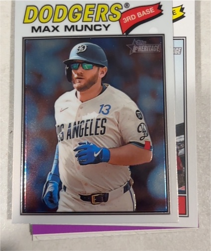 2026 Topps Heritage #158 Max Muncy — front