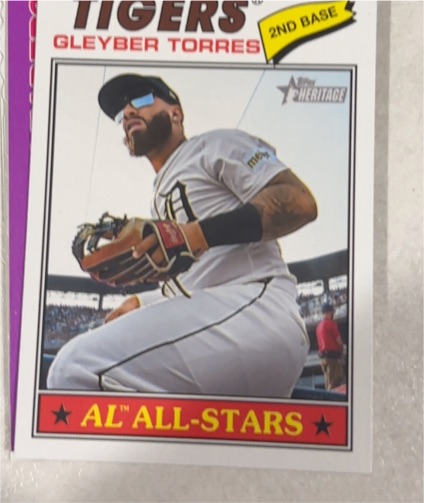 2026 Topps Heritage #243 Gleyber Torres — front