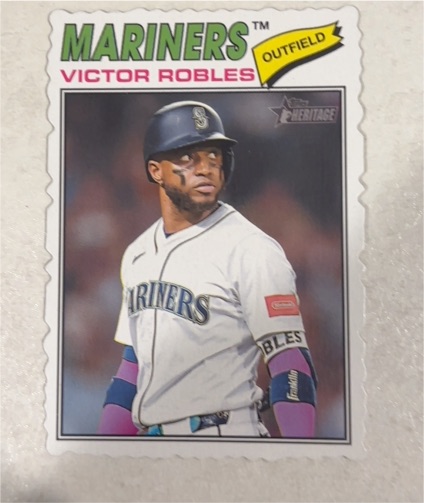 2026 Topps Heritage #140 Victor Robles — front