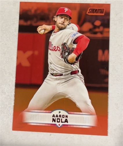 2025 Topps Stadium Club #145 Aaron Nola — front