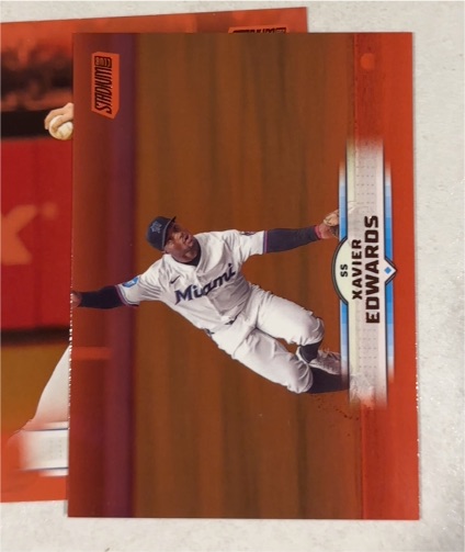 2025 Topps Stadium Club #107 Xavier Edwards — front