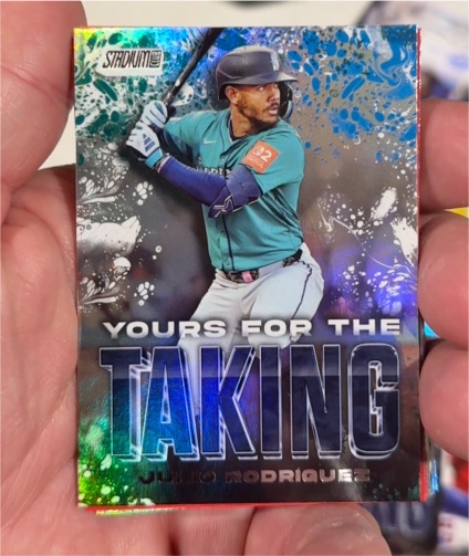 2025 Topps Stadium Club #YK-22 Julio Rodriguez Yours For The Taking — front