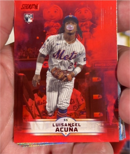 2025 Topps Stadium Club #115 Luisangel Acuna — front