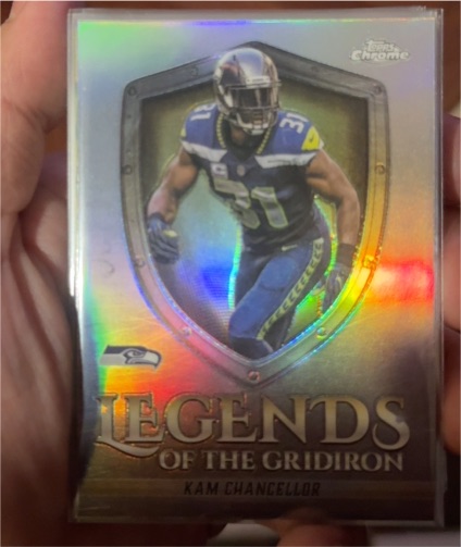 2025 Topps Chrome Legends of the Gridiron #LOG-34 Kam Chancellor — front