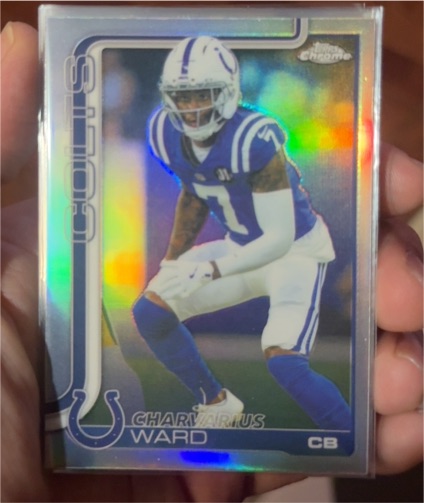 2025 Topps Chrome #129 Charvarius Ward — front