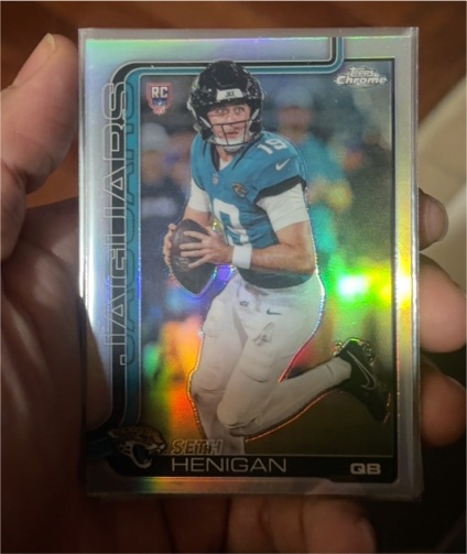 2025 Topps Chrome #399 Seth Henigan — front