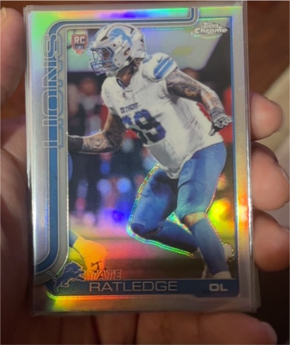 2025 Topps Chrome #383 Tate Ratledge — front