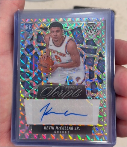 2024-25 Panini Mosaic #RS-MCC Kevin McCullar Jr. — front