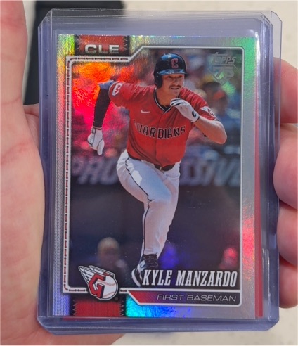 2026 Topps Series 1 #309 Kyle Manzardo — front