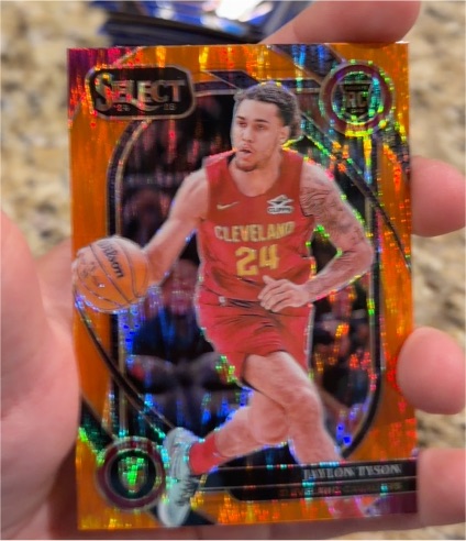 2024-25 Panini Select #282 Jaylon Tyson — front
