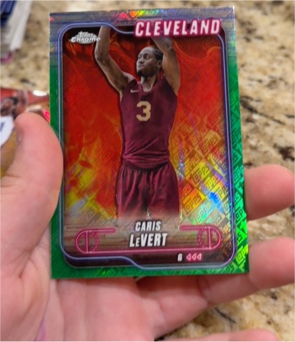 2024-25 Topps Chrome #56 Caris LeVert — front
