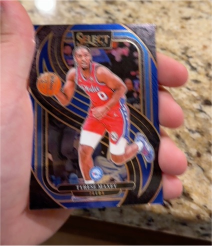 2024-25 Panini Select Premier Level #156 Tyrese Maxey — front