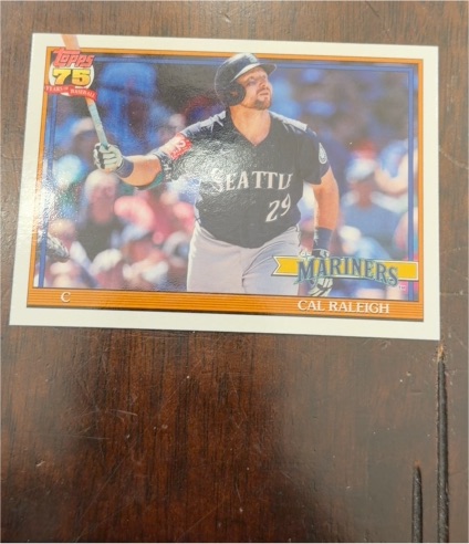 2026 Topps Series 1 #T91-88 Cal Raleigh — front