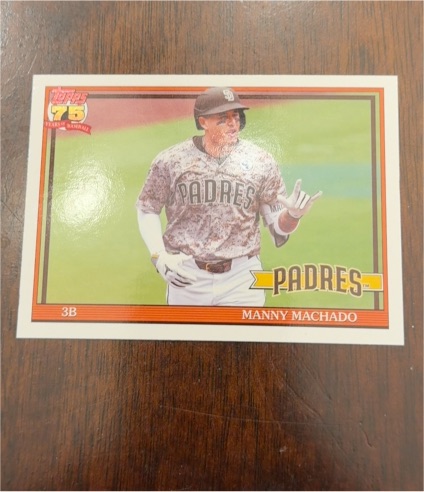 2026 Topps Series 1 #T91-23 Manny Machado — front