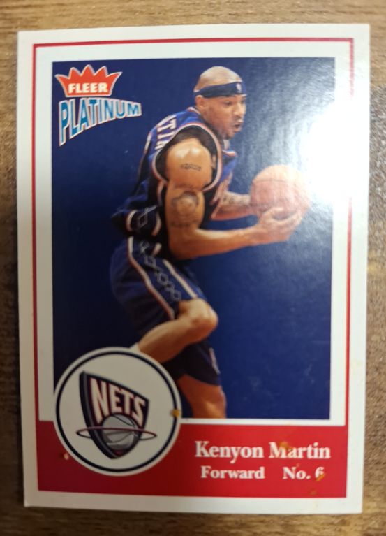 2003-04 Fleer Platinum #34 Kenyon Martin — front