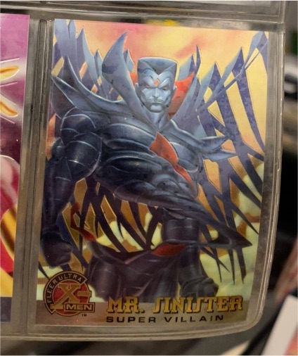 1995 Fleer Ultra X-Men #71 Mr. Sinister — front