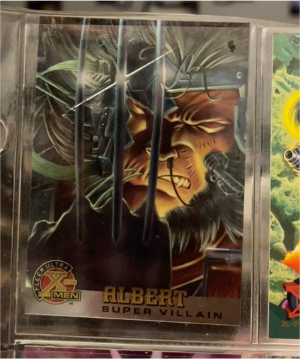 1995 Fleer Ultra X-Men #58 Albert Super Villain — front