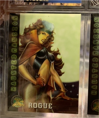1995 Fleer Ultra X-Men #97 Rogue Haunted Mansion — front