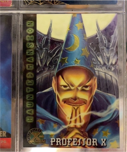 1995 Fleer Ultra #95 Professor X Haunted Mansion — front
