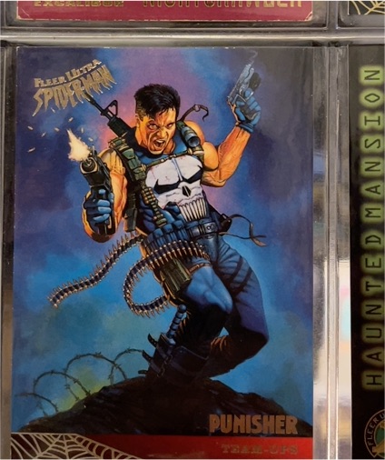 1995 Fleer Ultra Spider-Man #125 Punisher — front