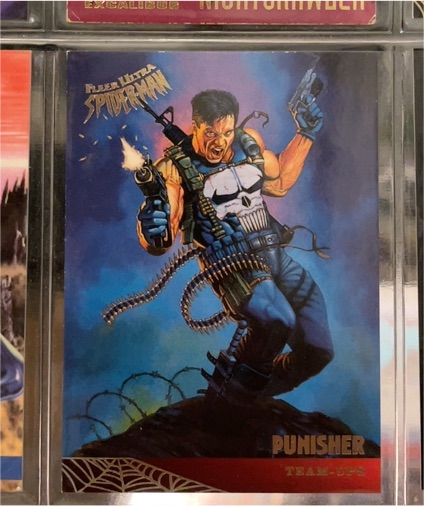 1995 Fleer Ultra Spider-Man #125 Punisher — front