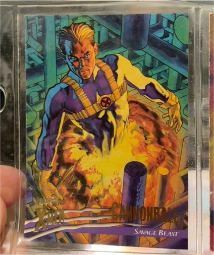 1996 Fleer Ultra X-Men #92 Cannonball Savage Beast — front