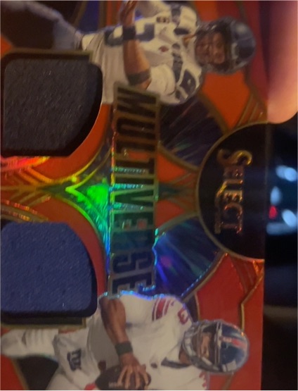 2025 Panini Select Multiverse #MVJ-RWN Russell Wilson Giants Seahawks — front
