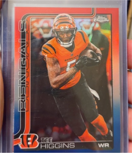 2025 Topps Chrome #59 Tee Higgins — front