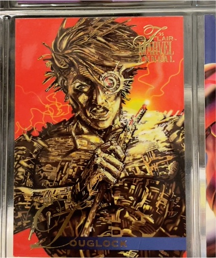 1995 Fleer Flair Marvel Annual #34 Douglock — front