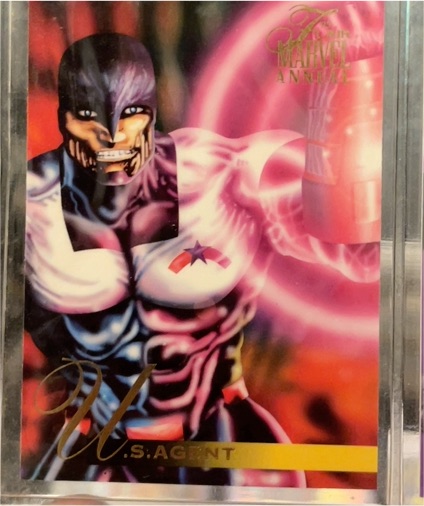 1995 Fleer Flair Marvel Annual #141 U.S. Agent — front