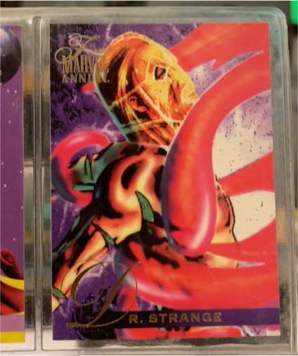 1995 Fleer Flair Marvel Annual #120 Doctor Strange — front