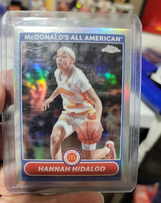 2023 Topps Chrome McDonald's All American #2K7-23 Hannah Hidalgo — front