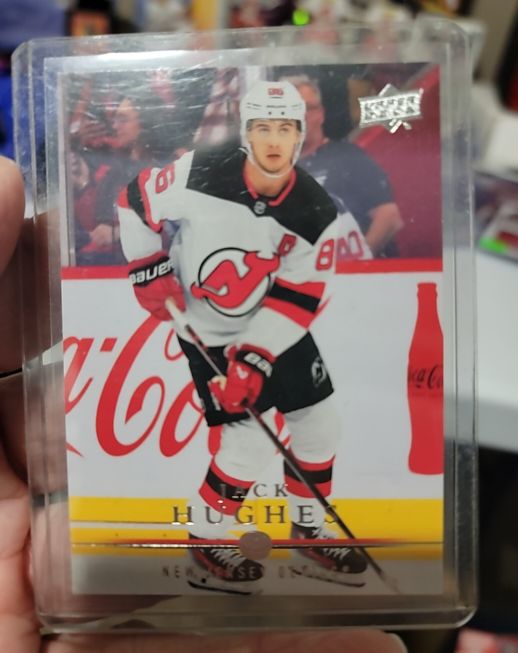 2023-24 Upper Deck Extended Series #T-12 Jack Hughes — front