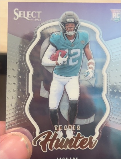 2025 Panini Select #1 Travis Hunter — front