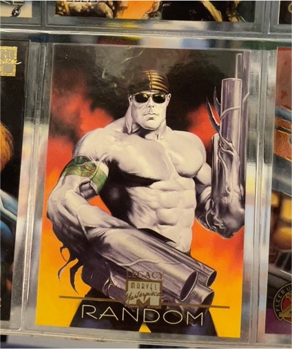 1994 Fleer Marvel Masterpieces #97 Random — front