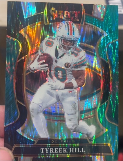 2025 Panini Select #83 Tyreek Hill — front