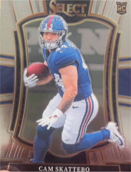 2025 Panini Select #195 Cam Skattebo — front
