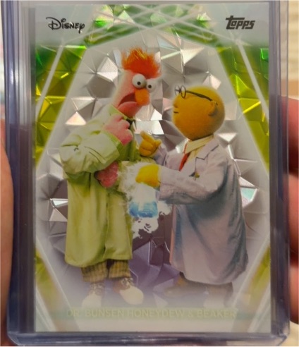 2026 Topps Disney Neon #193 Dr. Bunsen Honeydew & Beaker — front