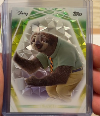 2026 Topps Disney Neon #63 Flash Zootopia — front