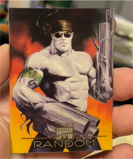 1996 Marvel Masterpieces #Random Random — front