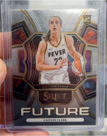 2024 Panini Select WNBA #4 Caitlin Clark Select Future Rookie Card — front