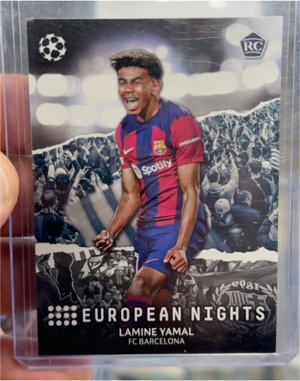 2023-24 Topps UEFA Club Competitions European Nights #EN-10 Lamine Yamal — front