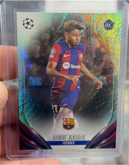 2023-24 Topps UEFA Club Competitions #64 Lamine Yamal — front