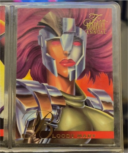 1995 Fleer Flair Marvel Annual #53 Bloody Mary — front
