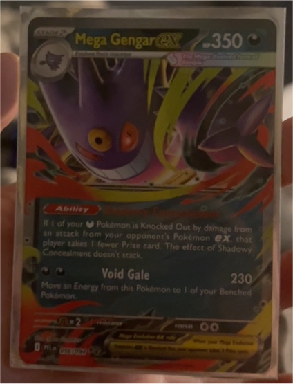 2016 Pokémon #056 Mega Gengar ex — front