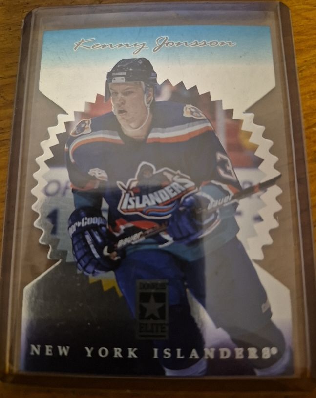 1996-97 Donruss Elite #117 Kenny Jonsson — front